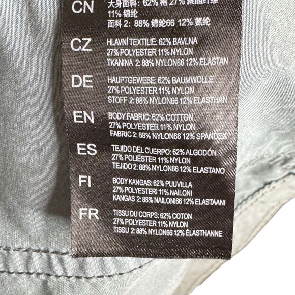 Kuhl Women's Luna Moto Snap Front Jacket Blue Green Edgy Biker Gorpcore Sz Lg - Picture 8 of 8